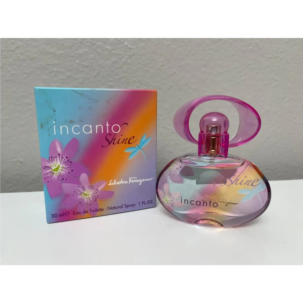 Vintage 2007 Batch Incanto Shine by Salvatore Ferragamo Eau de Toilette 1 fl oz