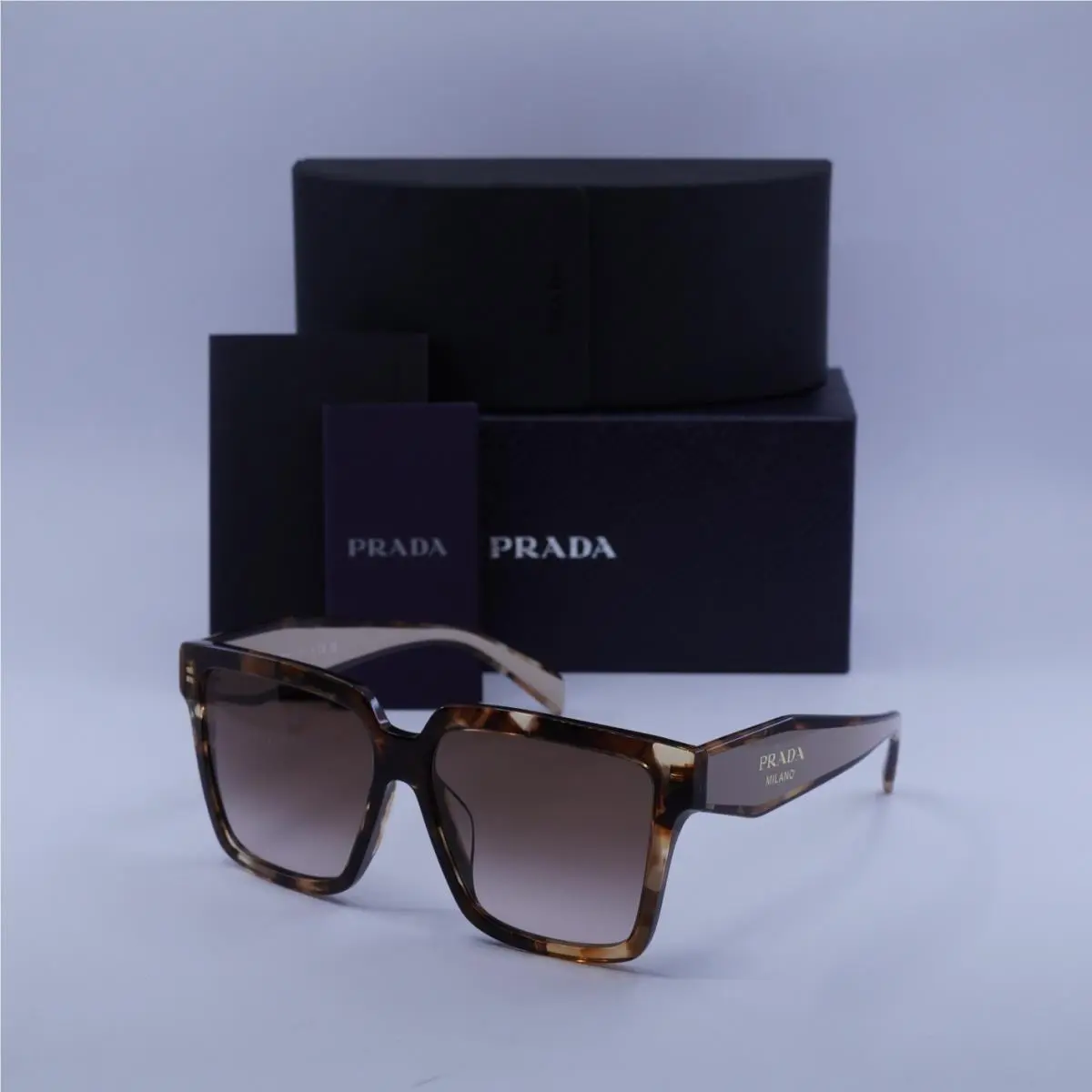 Prada PR24ZS 07R0A6 Caramel Tortoise/brown Gradient 56-16-140 Sunglasses