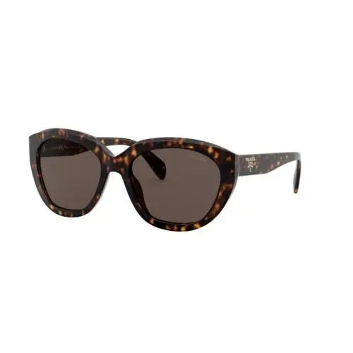 Prada PR 16XS 2AU8C1 Sunglasses Catwalk Opal Spotted Dark Brown Havana 56MM