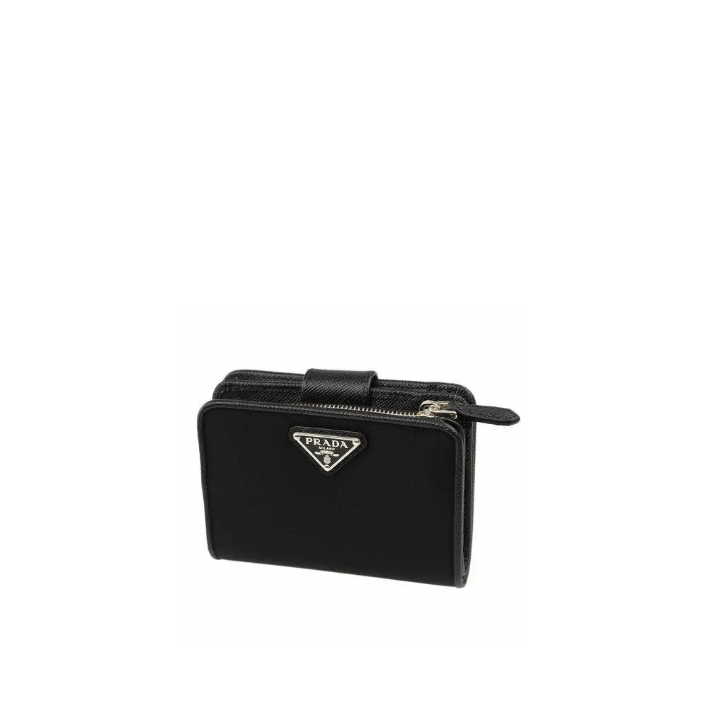 Prada Black Nylon Wallet - PR-8990024925396