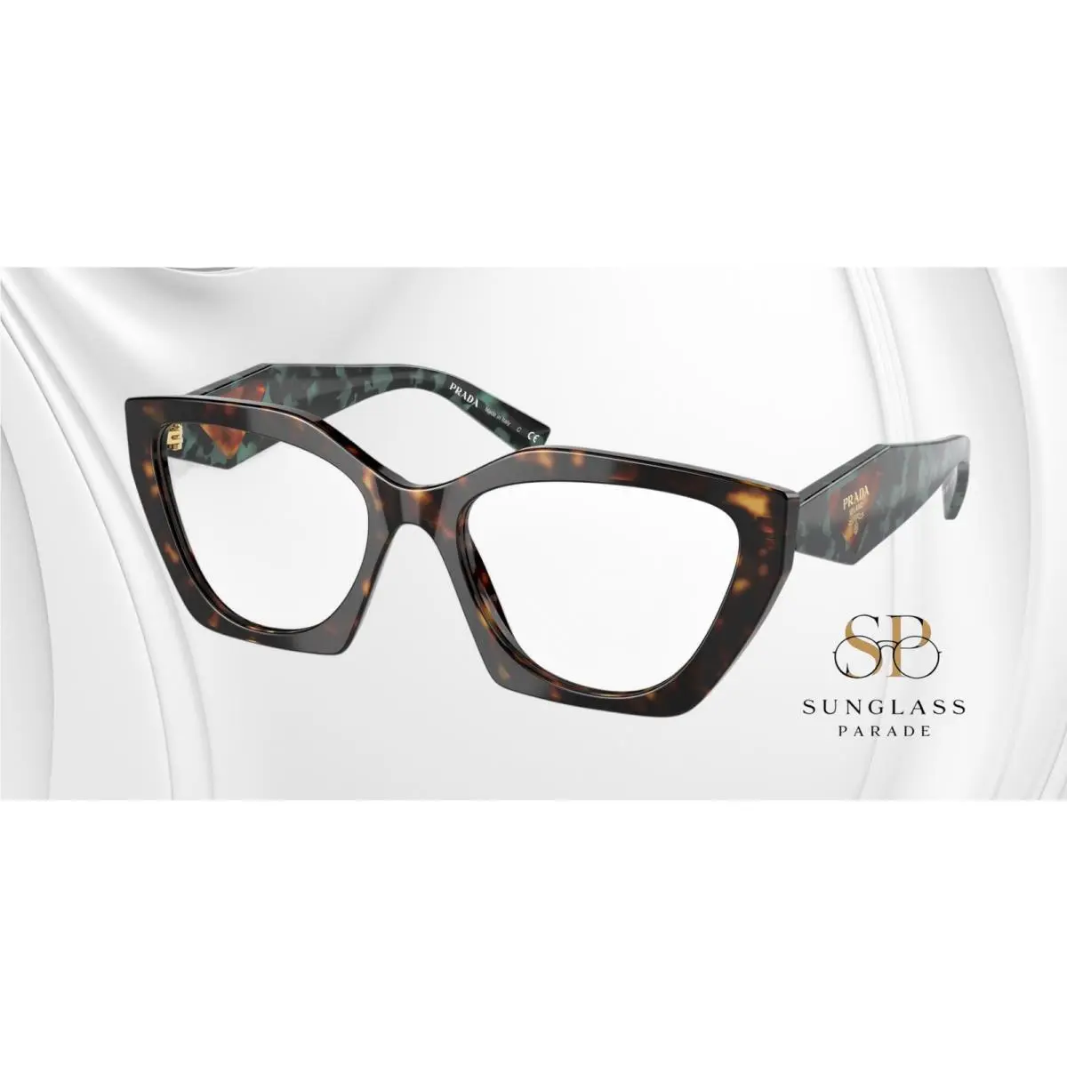 Prada PR 09YV 2AU1O1 Tortoise Demo Lens 54 mm Women`s Eyeglasses