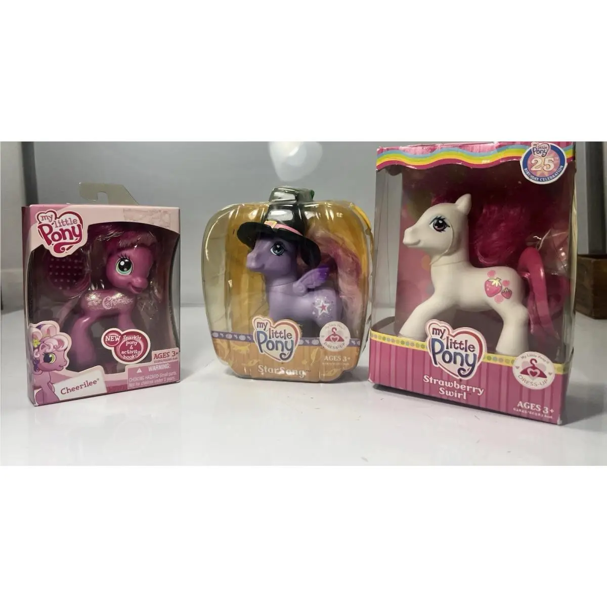 Hasbro MY Little Pony 2007 G3 Best Friends Wave 1 Strawberry Surprise Pony