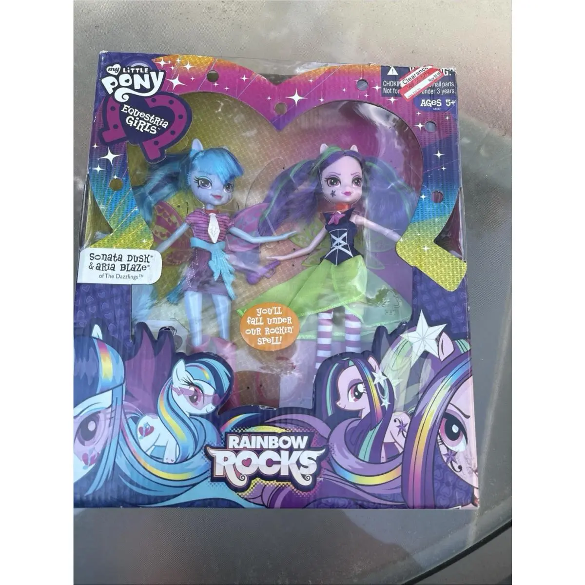 My Little Pony Equestria Girls Rainbow Rocks Sonata Dusk Aria Blaze Dolls Wear