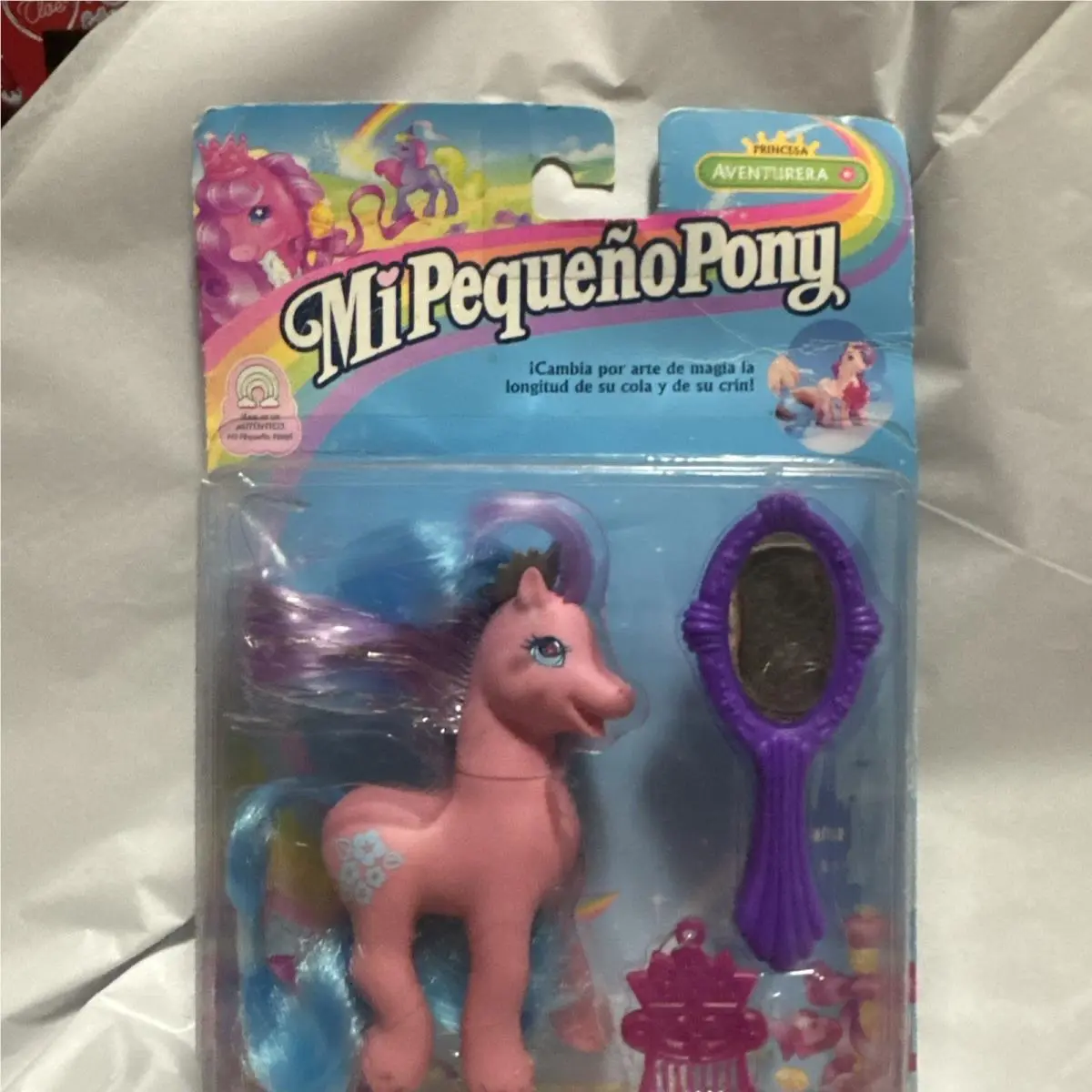 My Little Pony G2 Princess Morning Glory On Spanish Card Princesa Aventurera