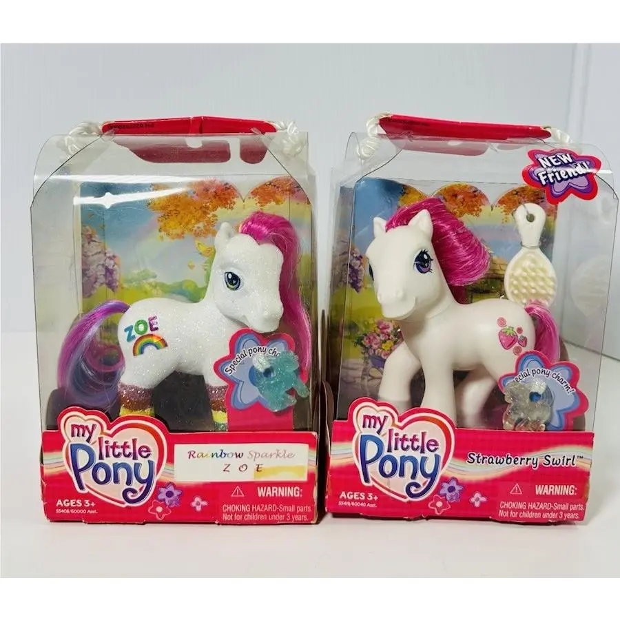 MY Little Pony Rainbow Sparkle Zoe -strawberry Swirl