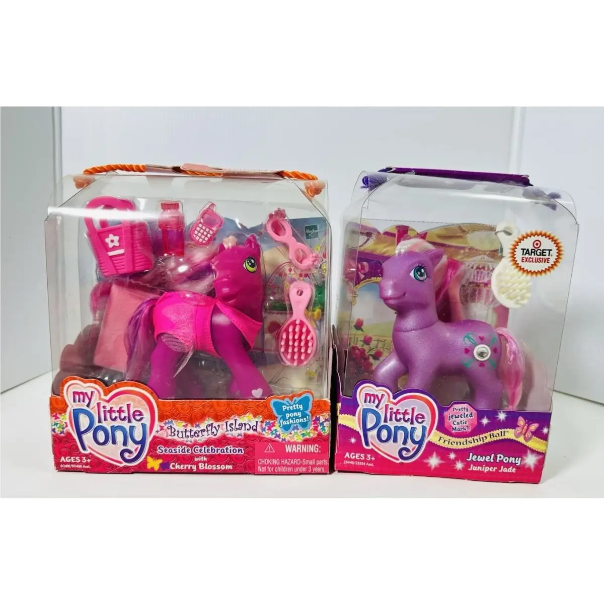 MY Little Pony Set Of 2 Seaside Celebration Jewel Pony Juniper Jade