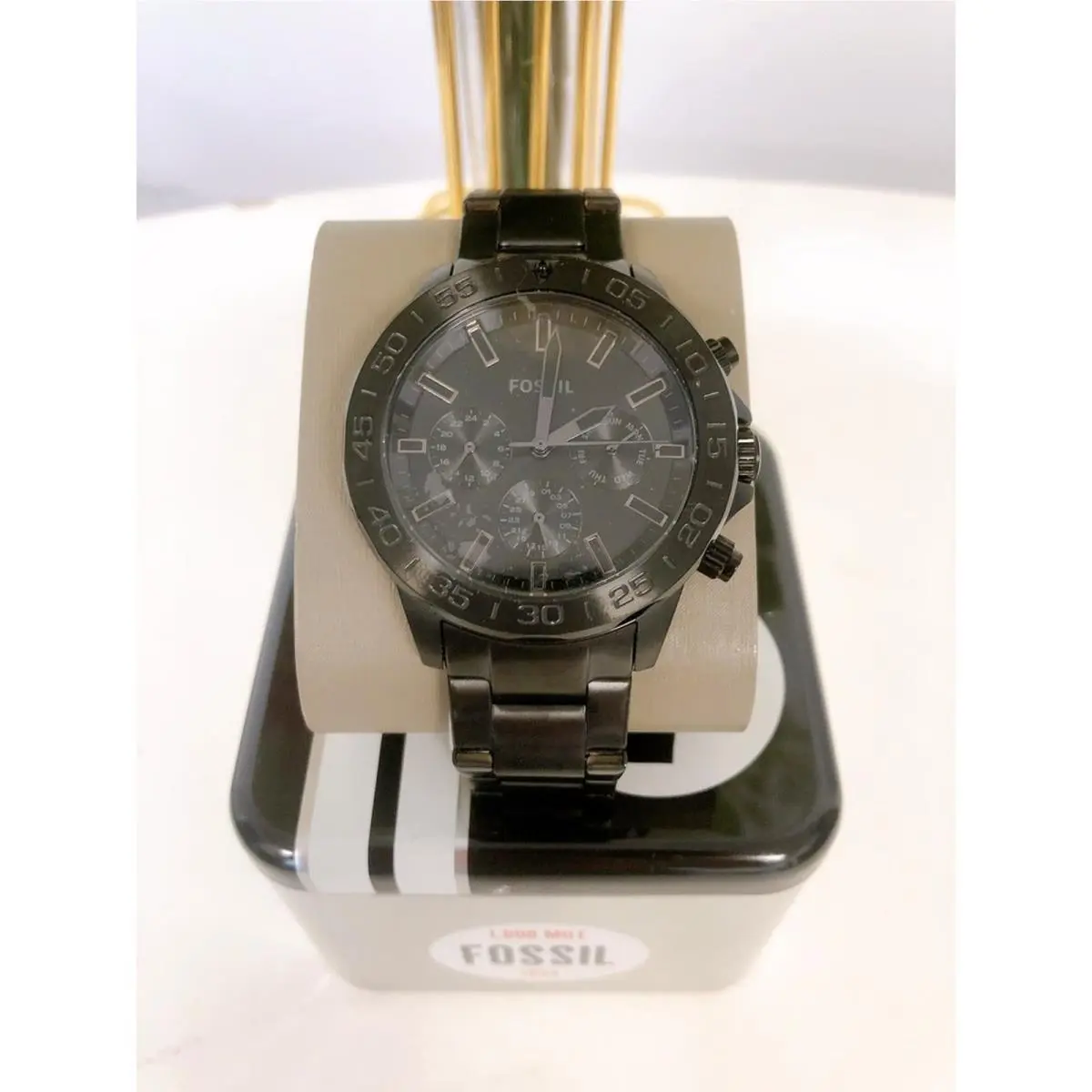 Fossil BQ2587 Bannon Multifunction Black Tone Stainless Steel Watch