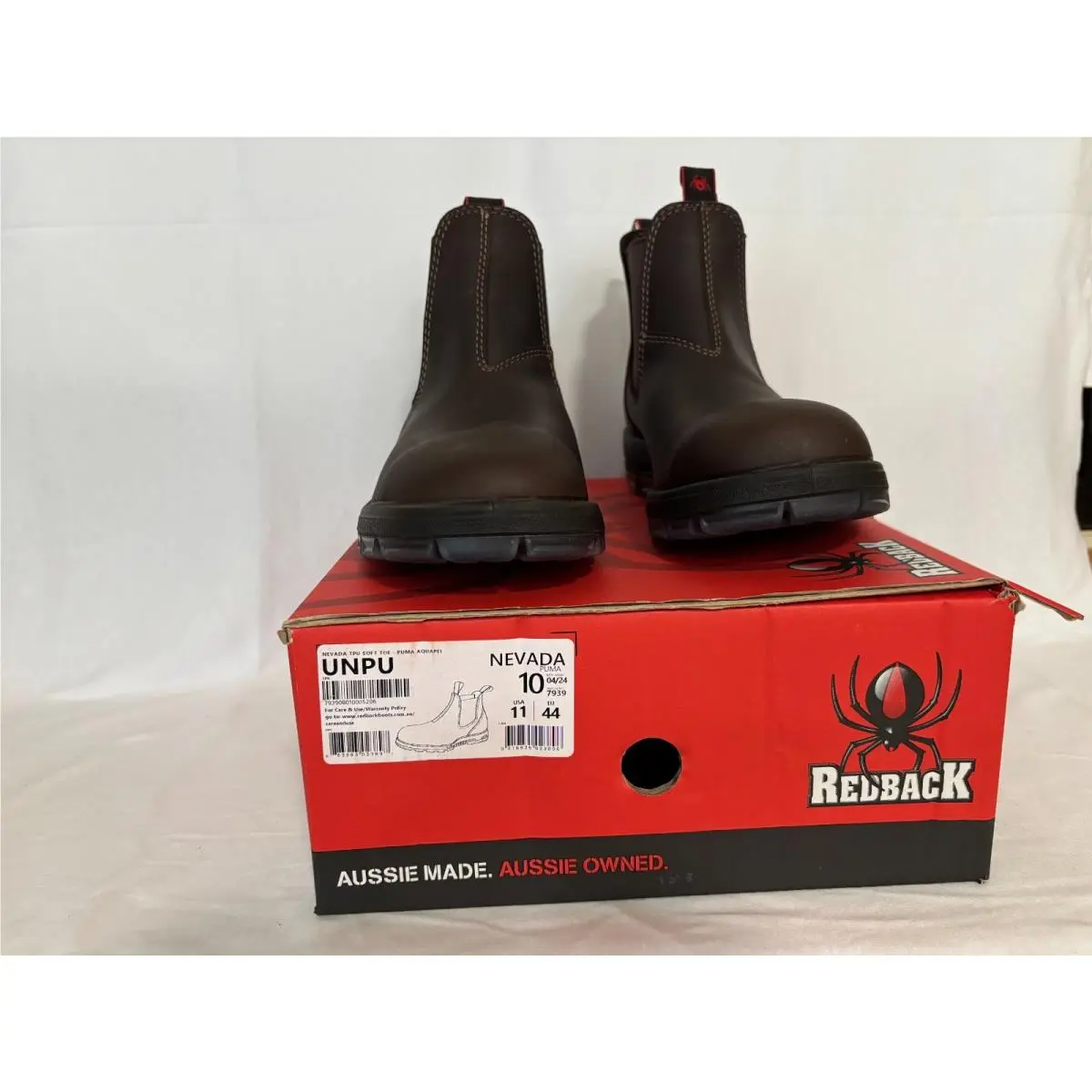 Boots Nevada Puma Aquapel Unpu Brown US sz 11 by Redback