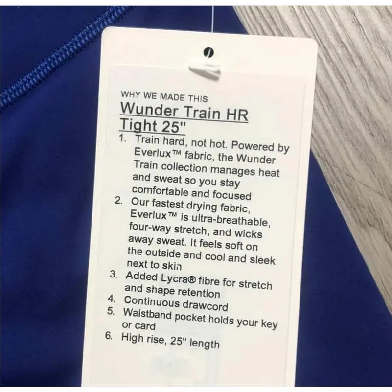 Lululemon clothing - Blue 3
