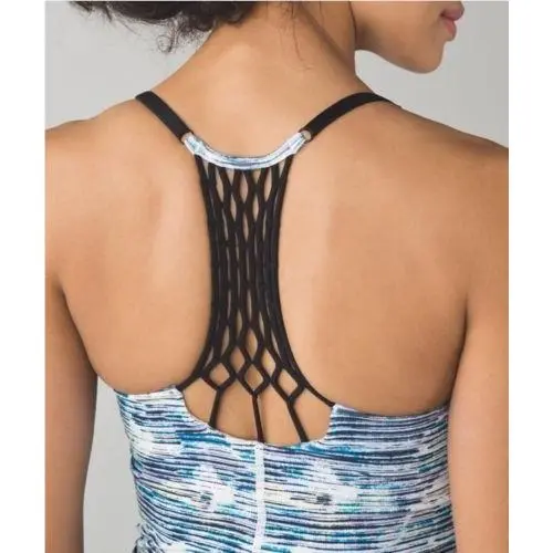 Lululemon Hard-to-find/ True Self Tank - Size 6 - Fgrt/blk