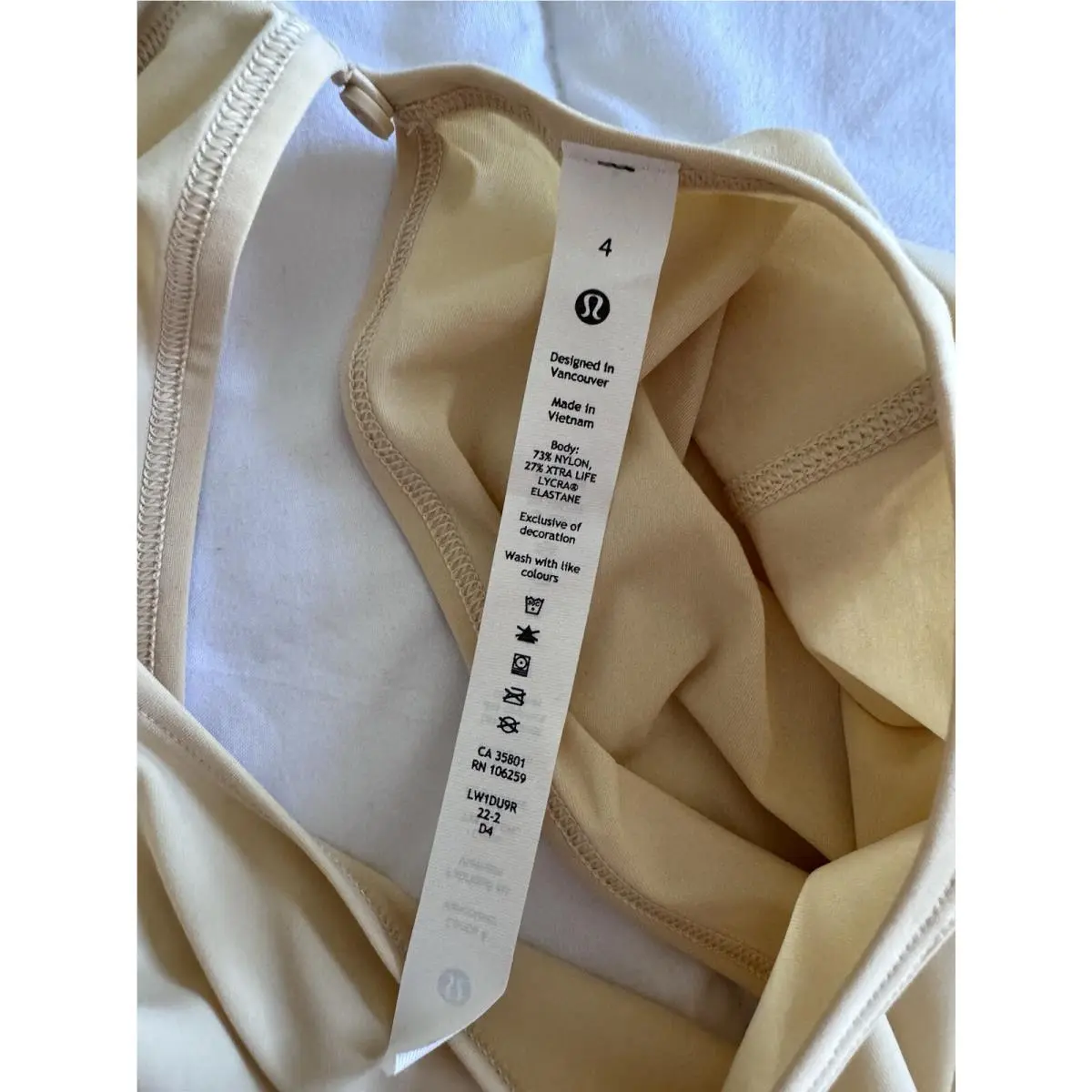 Lululemon clothing - Beige 1