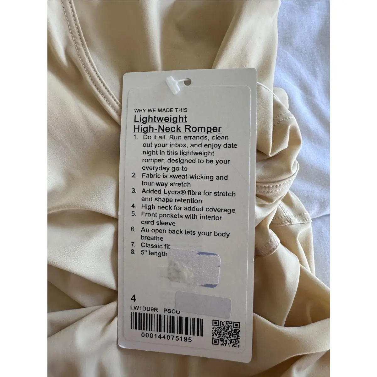 Lululemon clothing - Beige 2