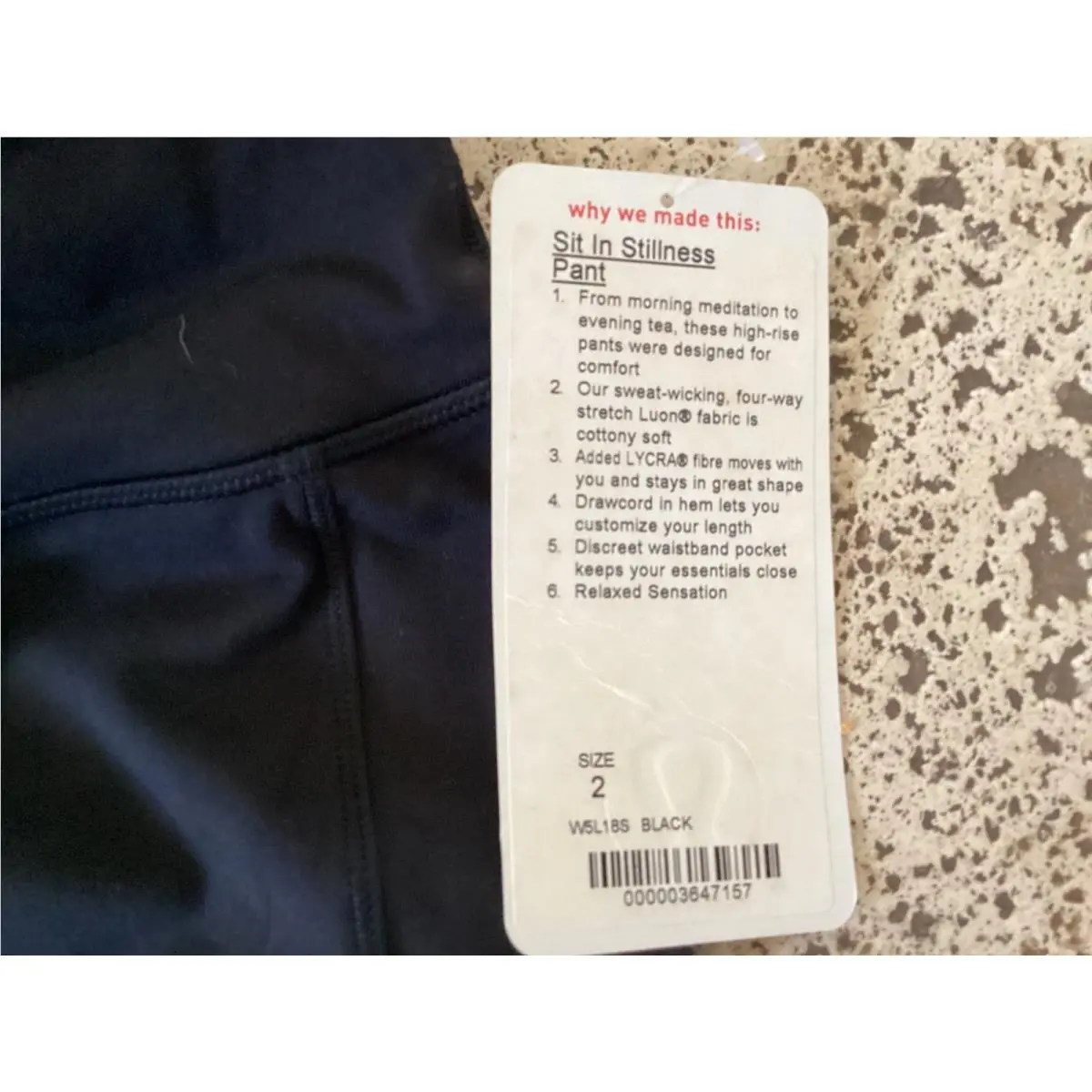 Lululemon clothing - NWT97 - NWT97 - Black 0