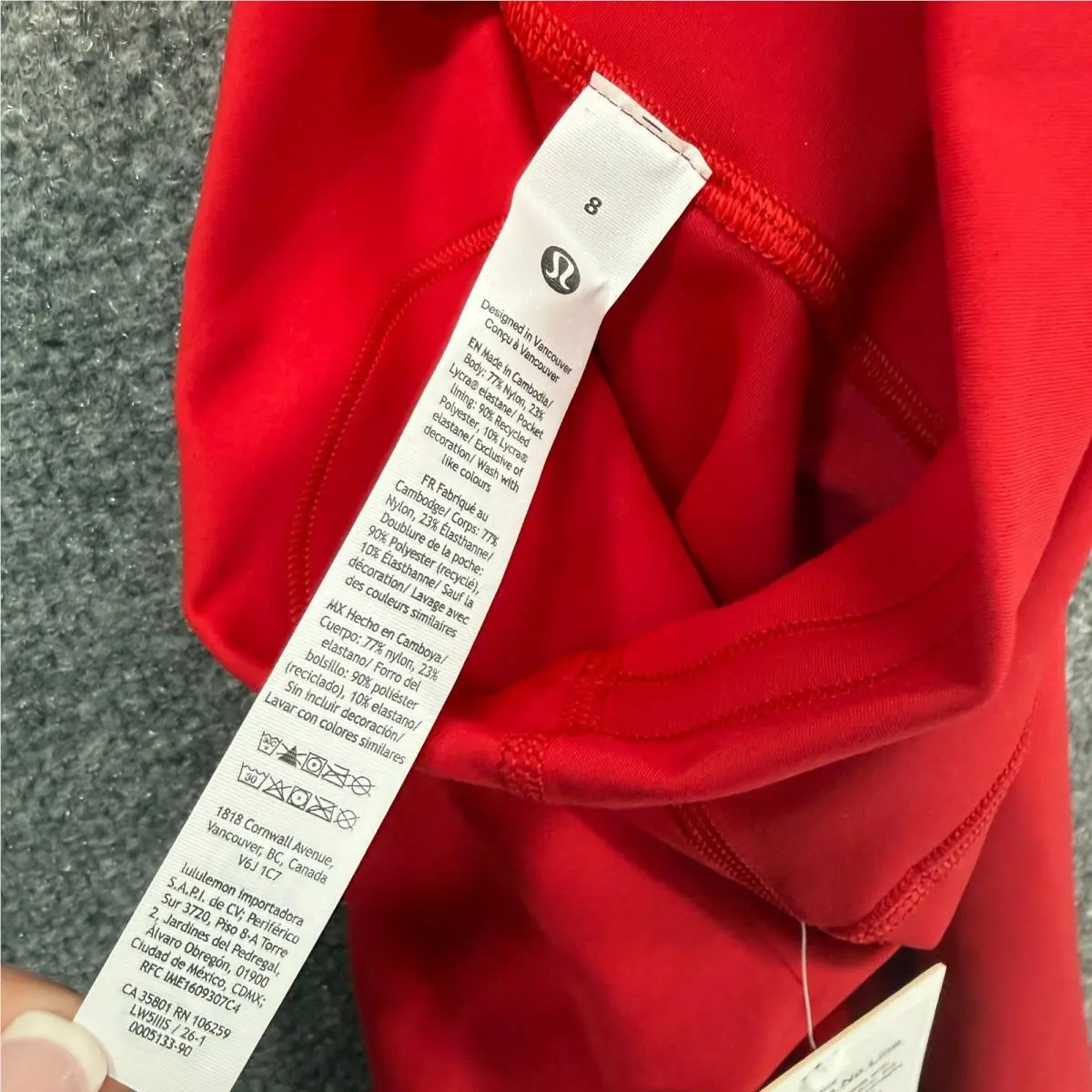 Lululemon clothing - Wunder Train No Line HR Tight 25