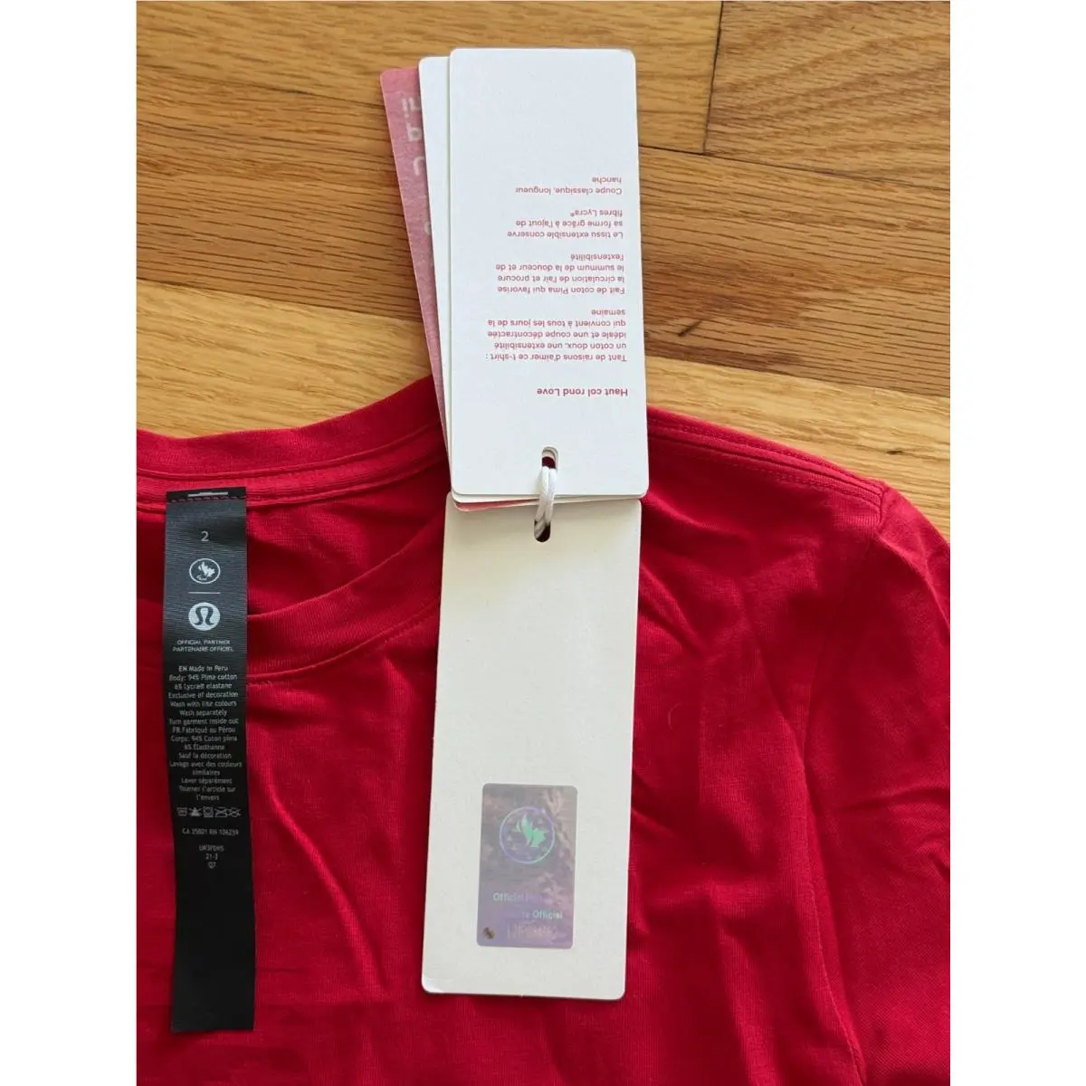 Lululemon clothing - Red 6