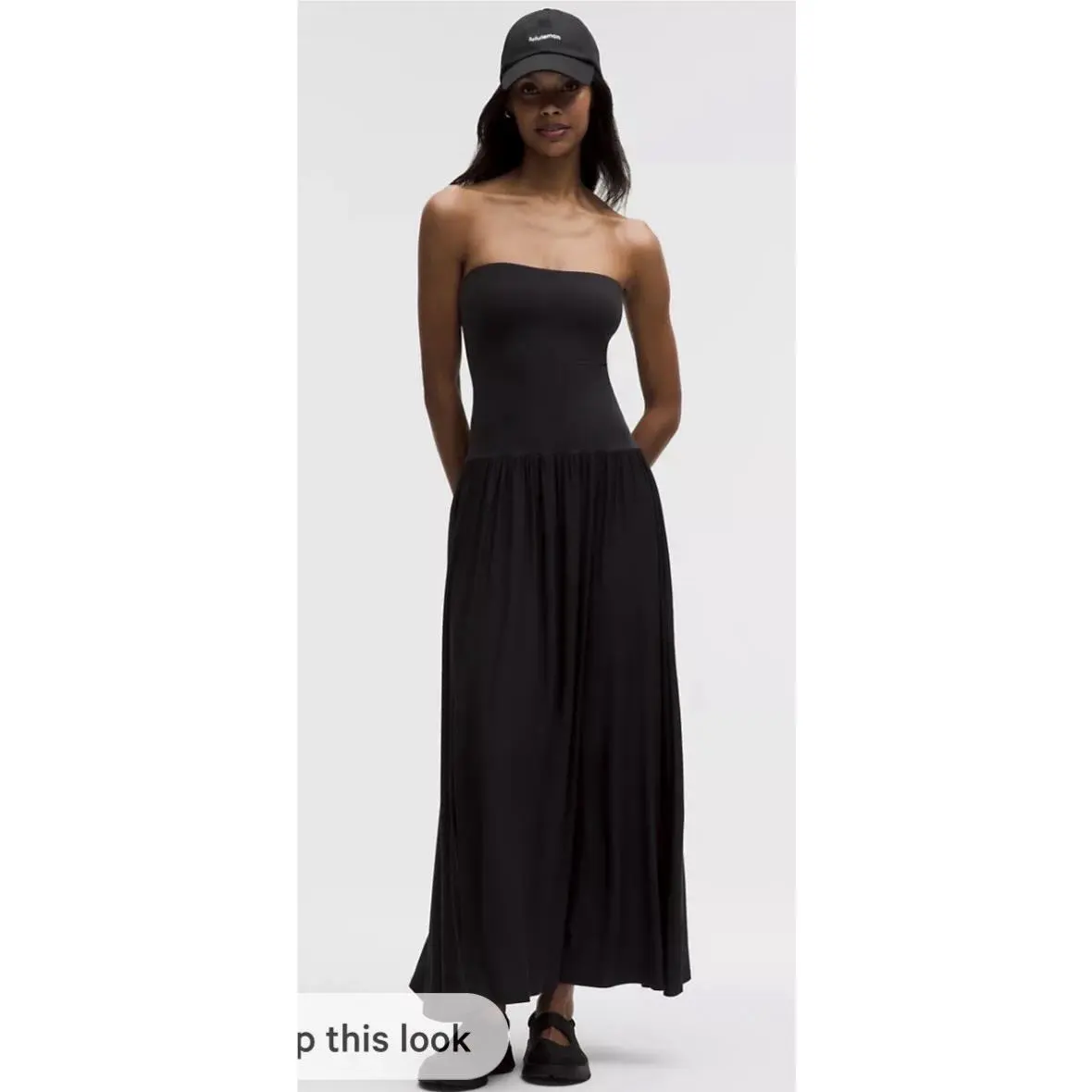 Lululemon 2-in-1 Maxi Dress or Skirt Black Sz Medium In Stores Now