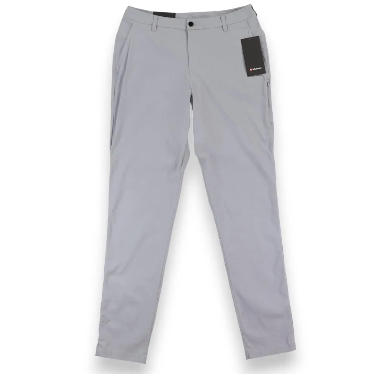 Lululemon Commission Golf Pants 34x34 Gray Classic Tapered Fit Stretch