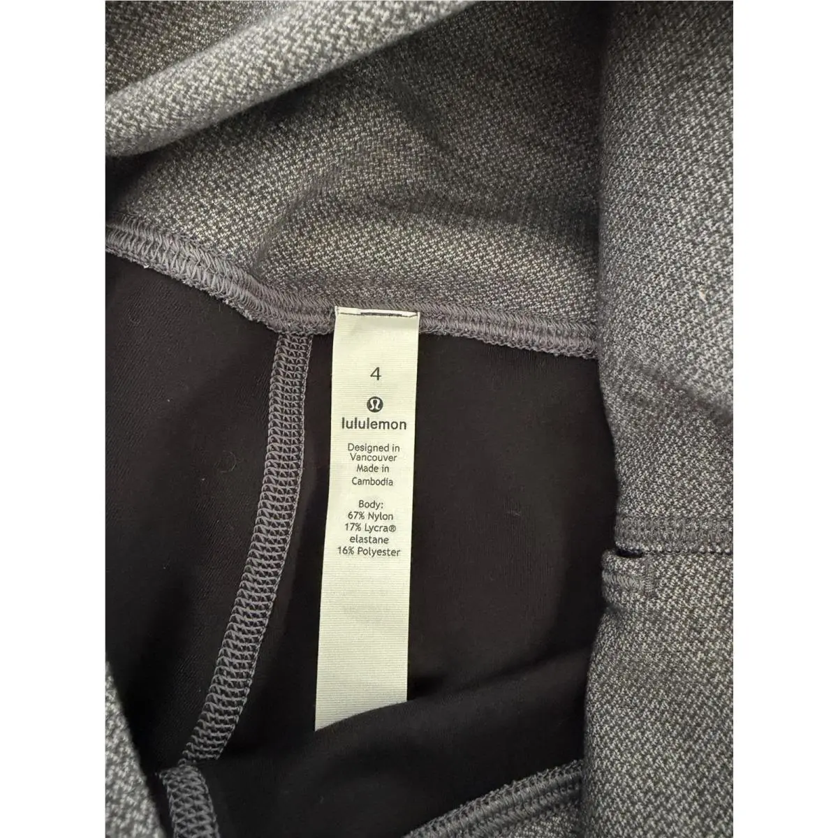 Lululemon clothing - Gray 2