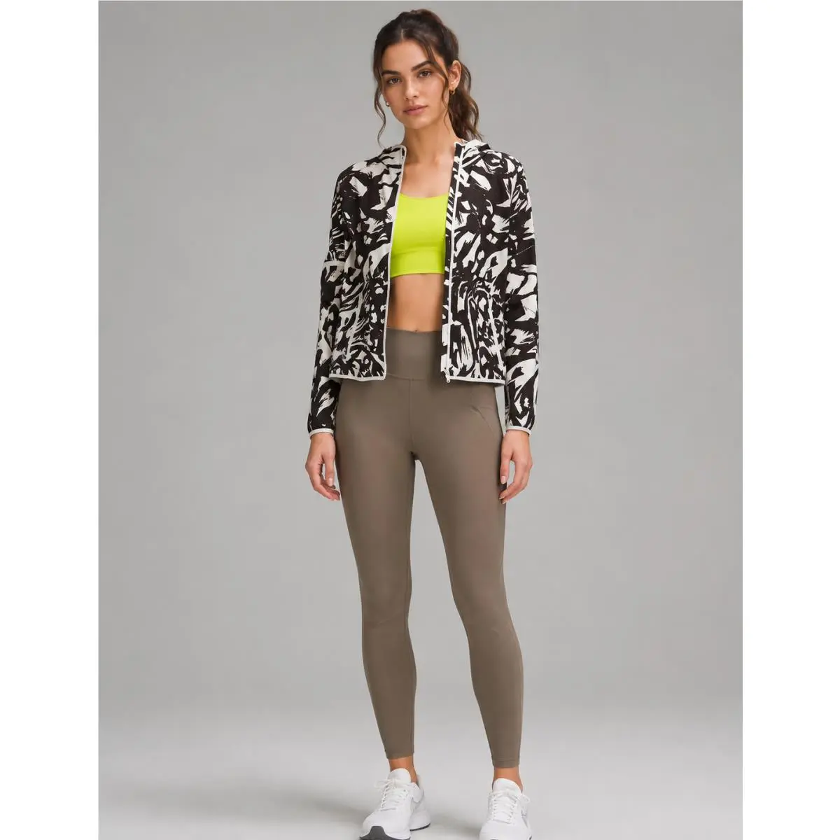 Lululemon clothing - Monarch Bloom Bone / Espresso 1