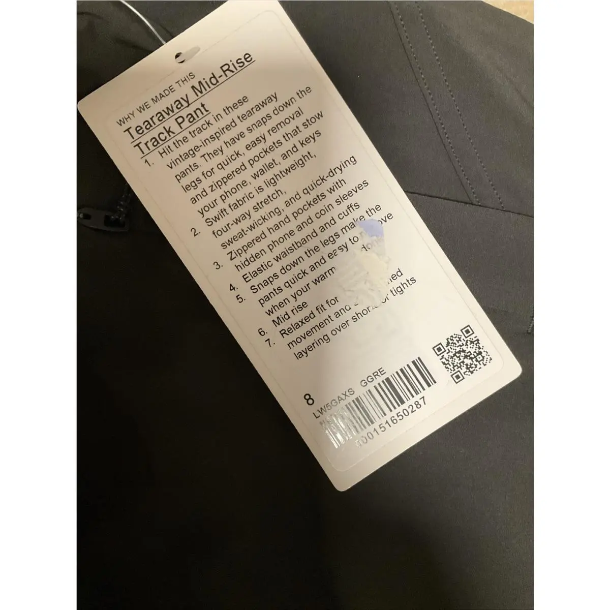 Lululemon clothing - Gray 1