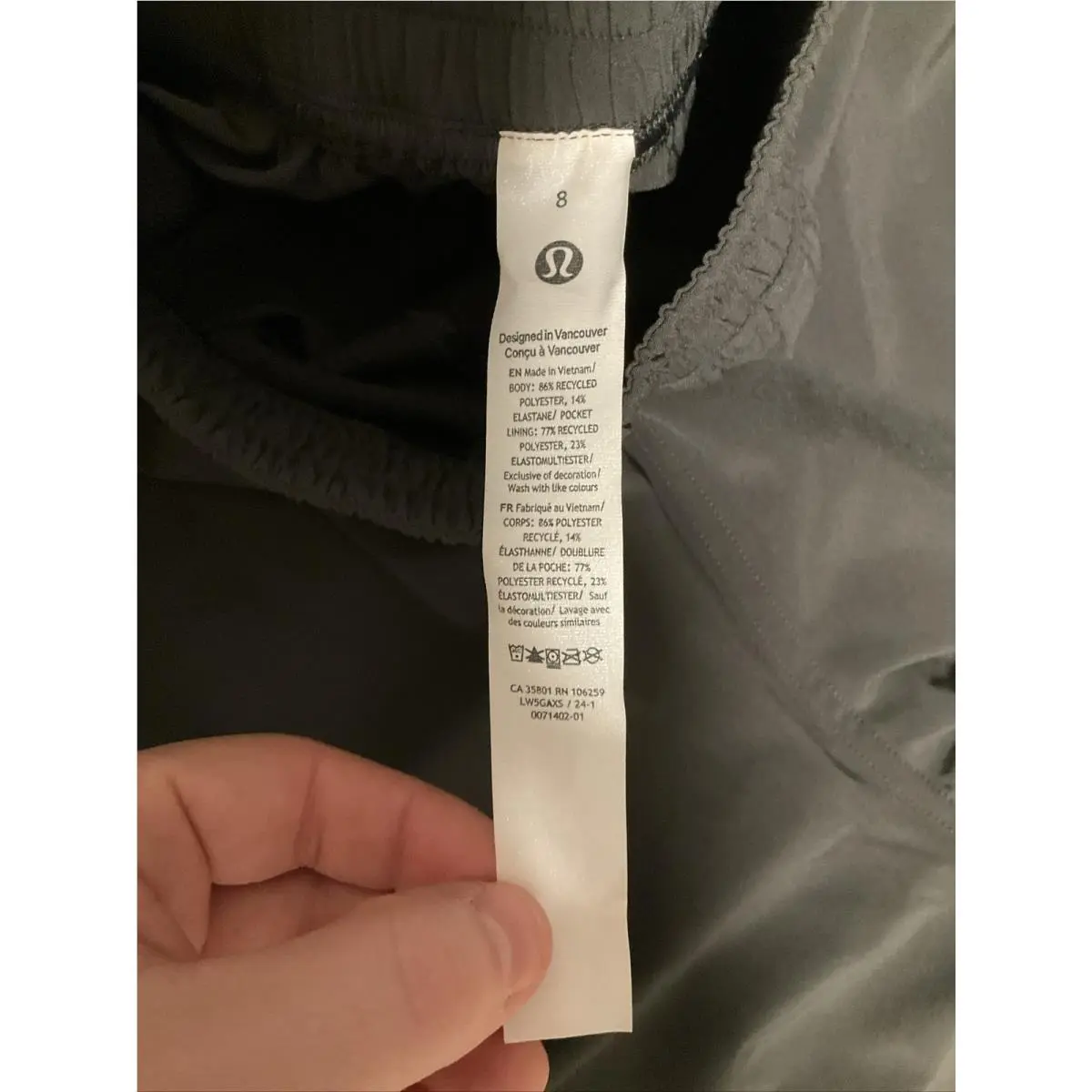 Lululemon clothing - Gray 2