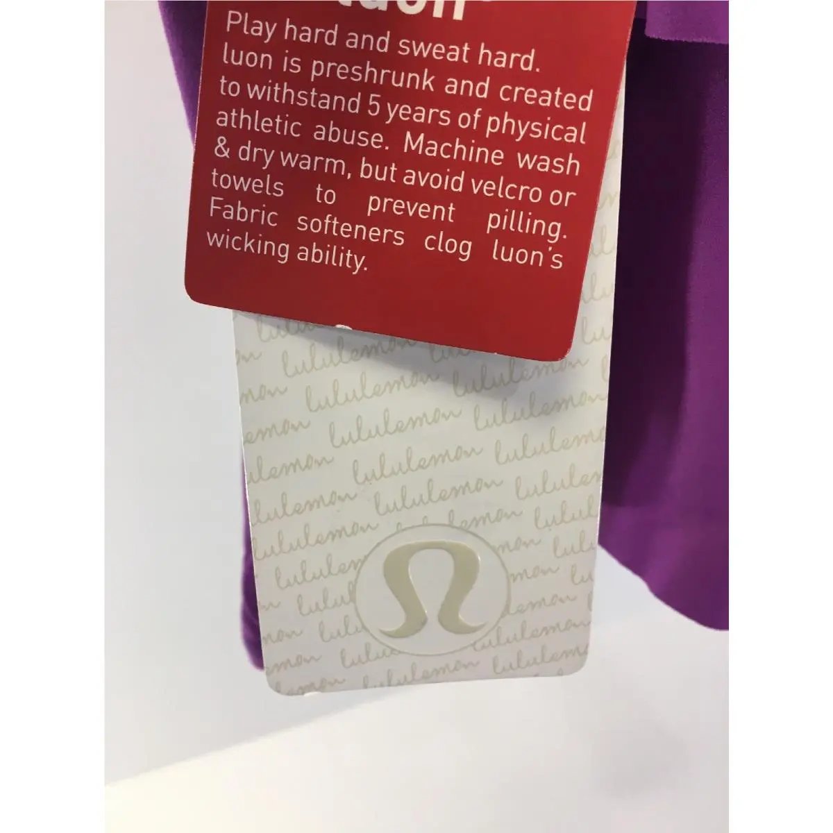 Lululemon clothing - Violet/black & Gray Marl 5