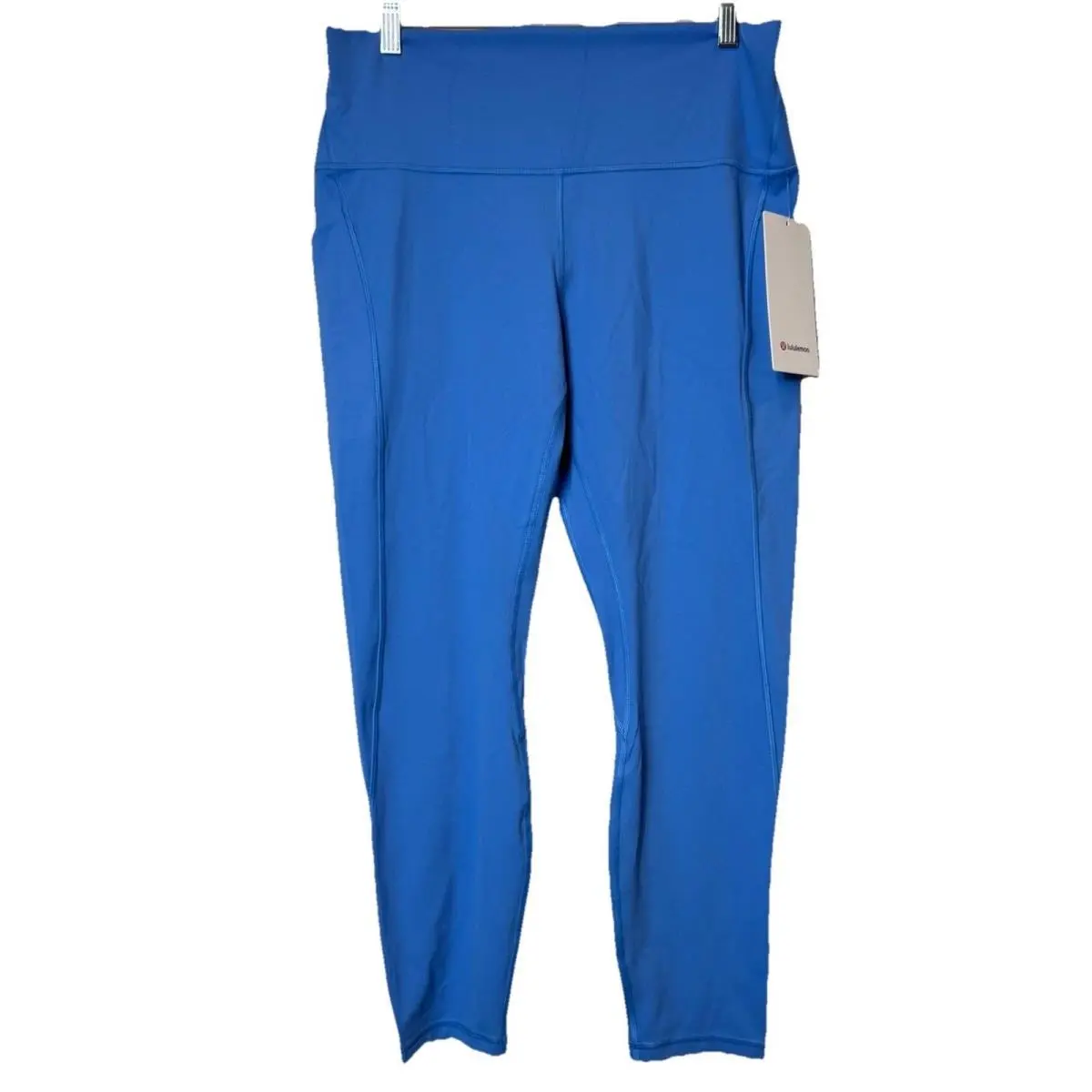Lululemon Align High Rise Pant Pockets 25” Rare Poolside Blue Leggings Women 14