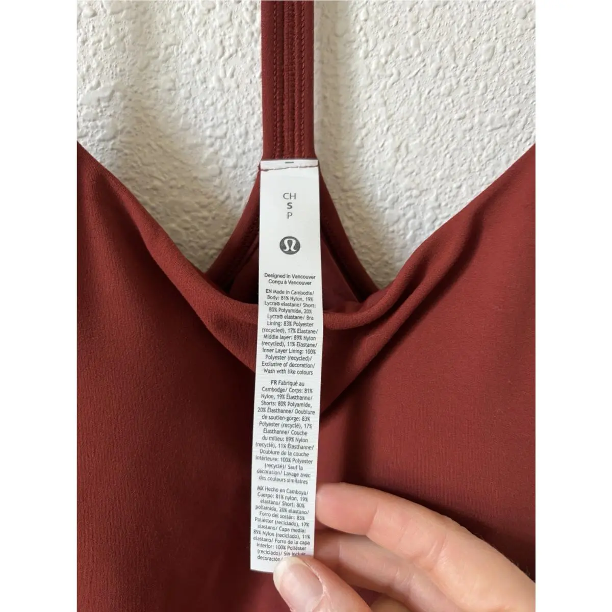 Lululemon clothing - Red 1