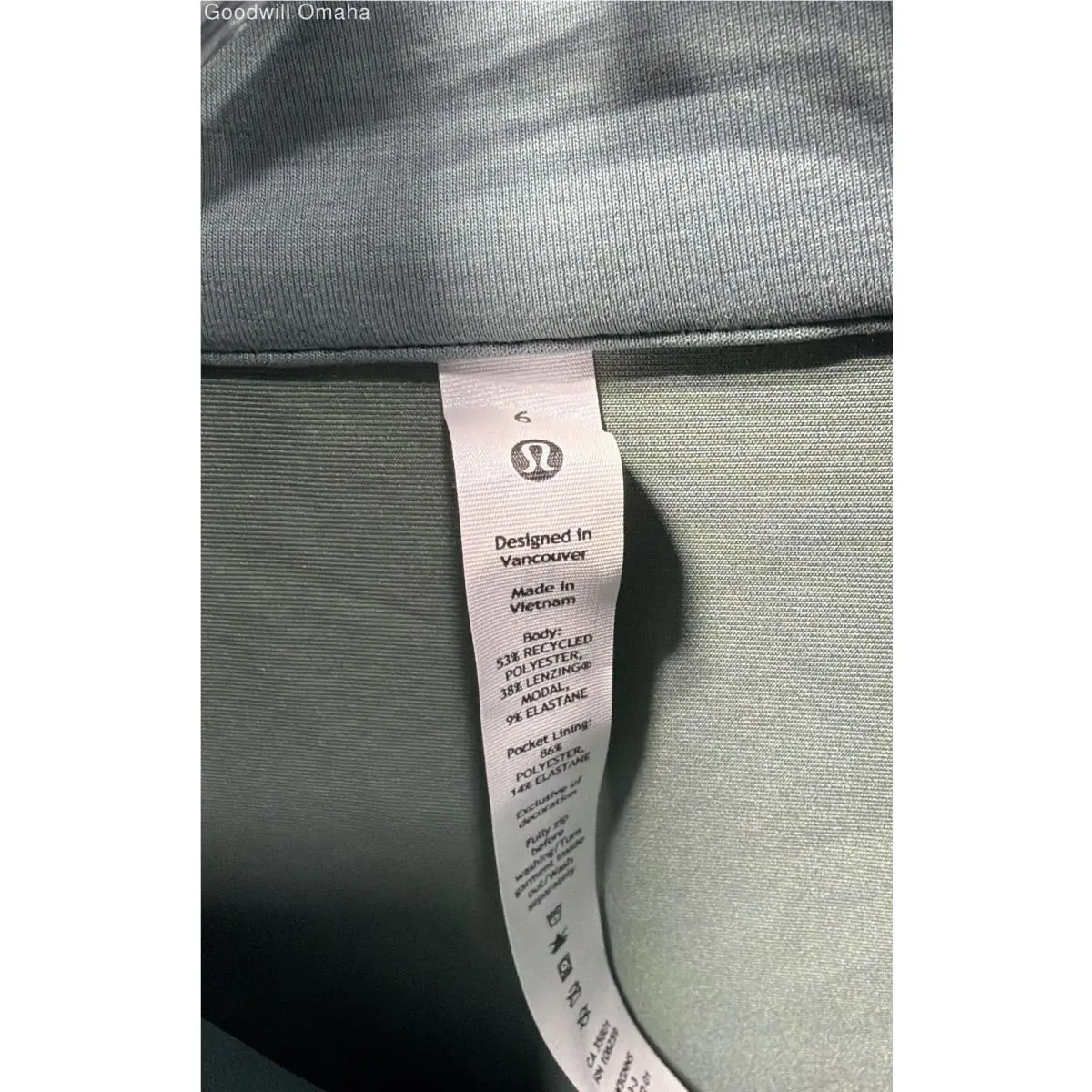 Lululemon clothing - Tidewater Teal 3