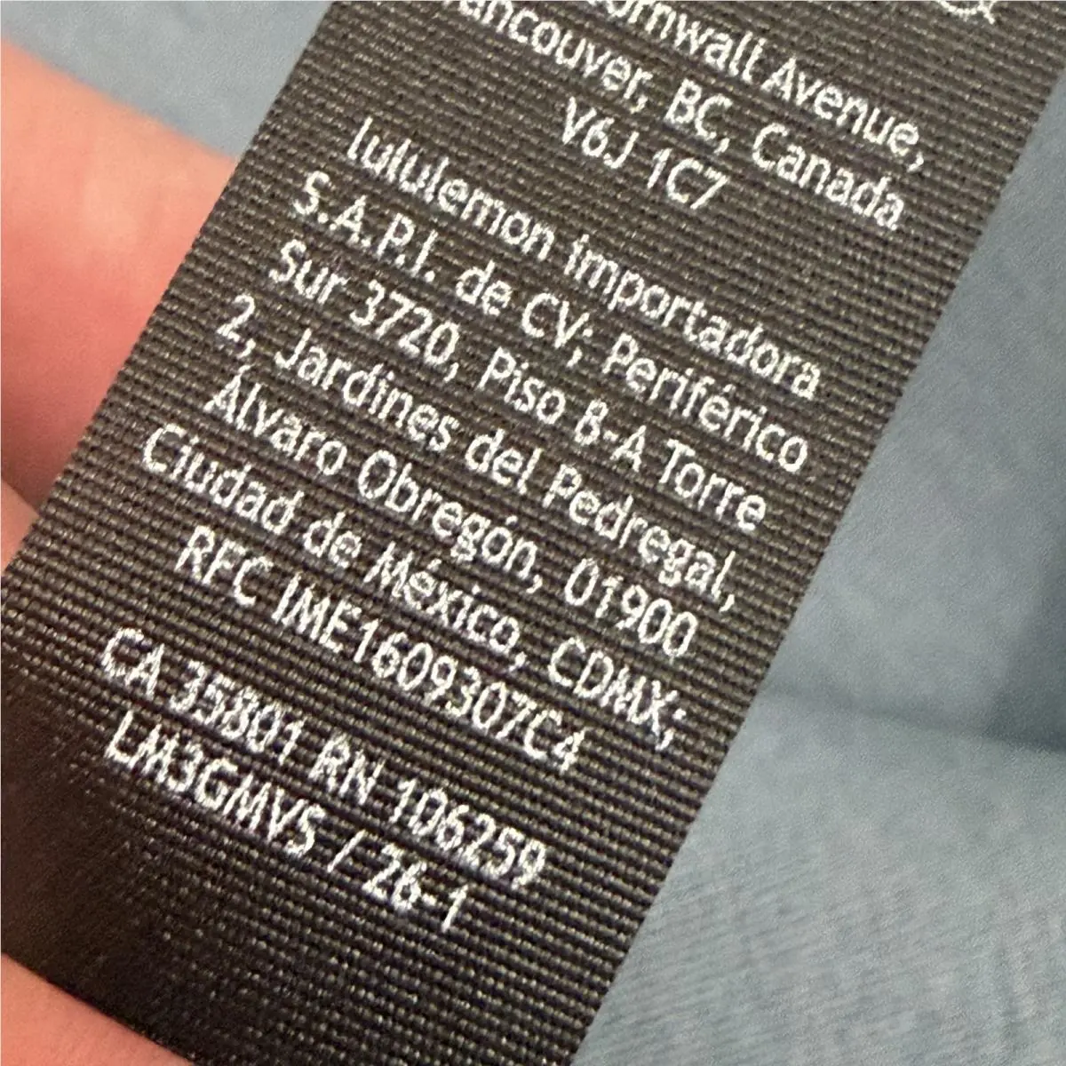 Lululemon clothing - Blue 12