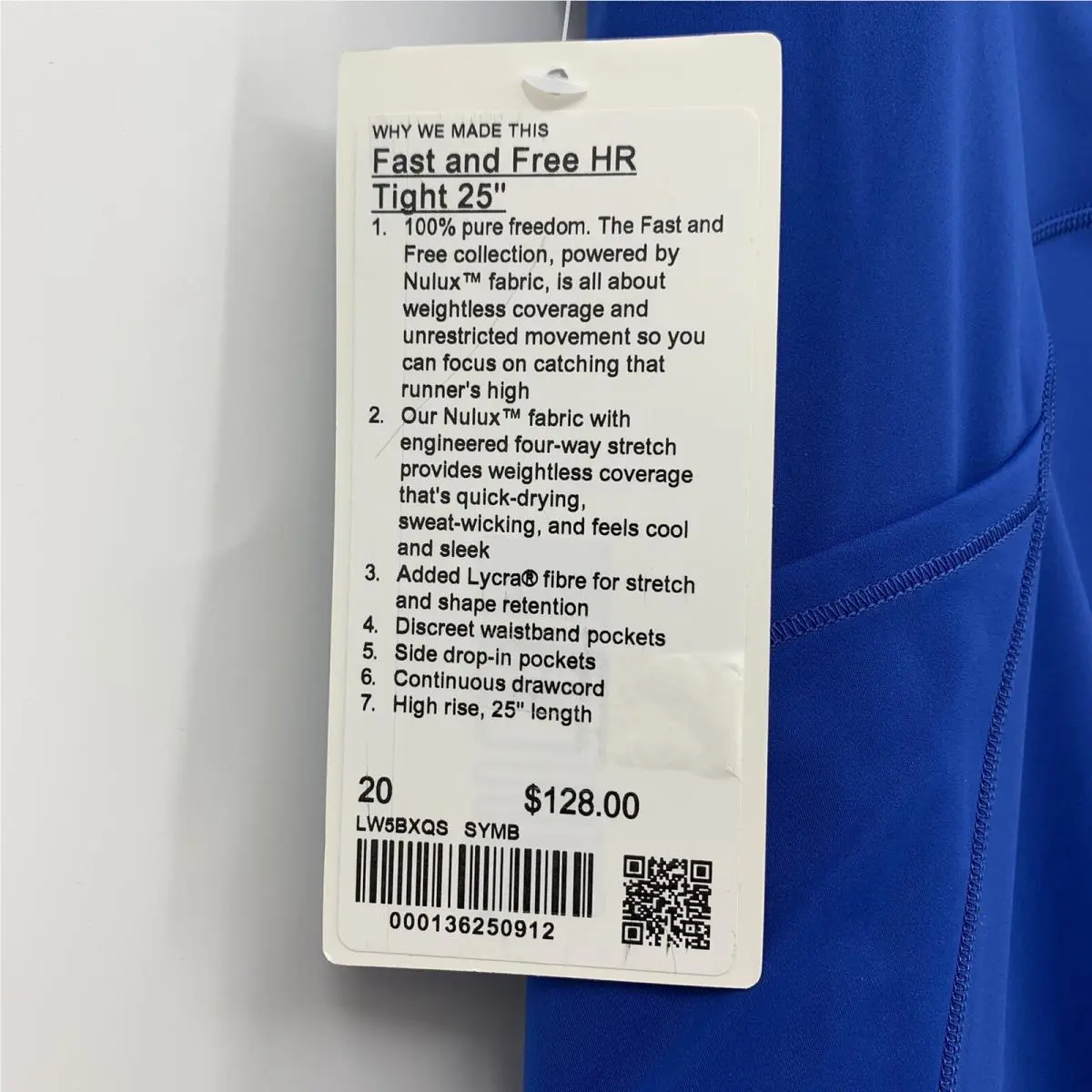 Lululemon clothing - Blue 3