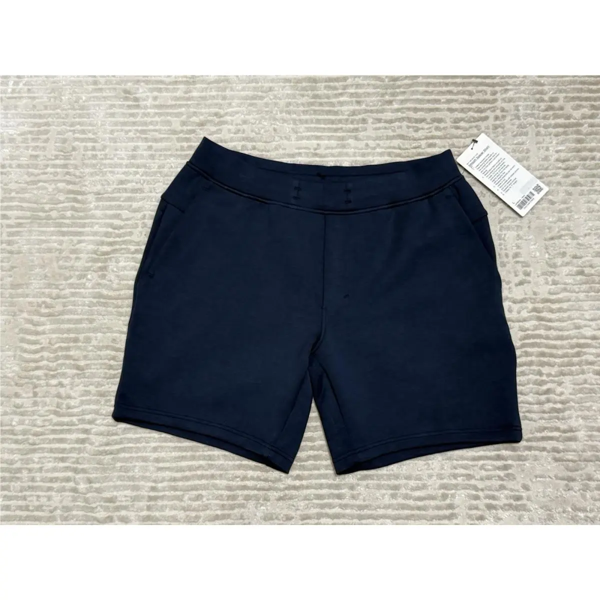 Lululemon Smooth Spacer Short 7” Inch Shorts True Navy Blue - Large