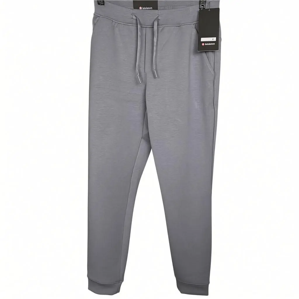 Lululemon Smooth Spacer Jogger Men`s Medium Gray Tapered Fit Athleisure Gym
