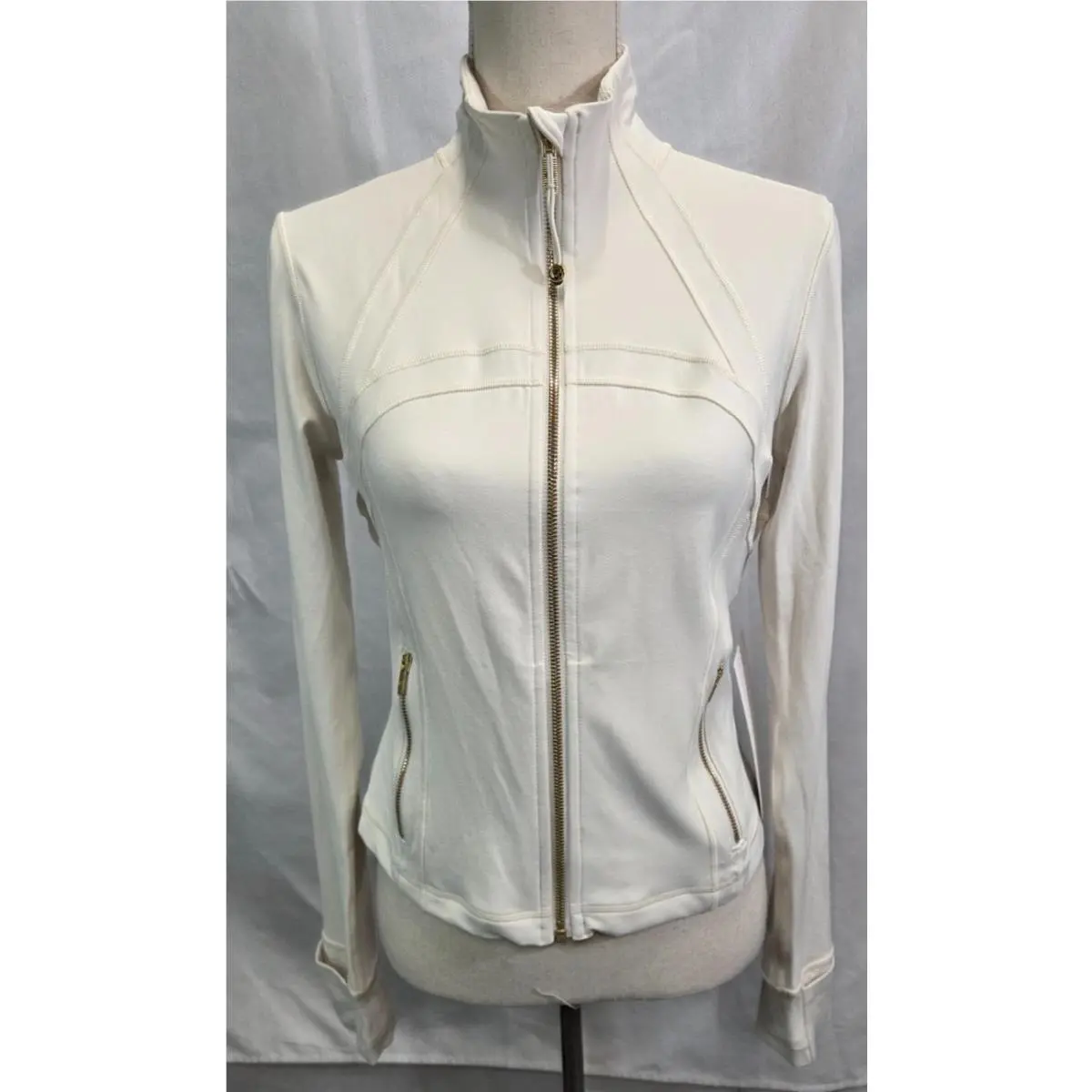 Lululemon Define Cropped Nulu Zip Up Jacket Size 10