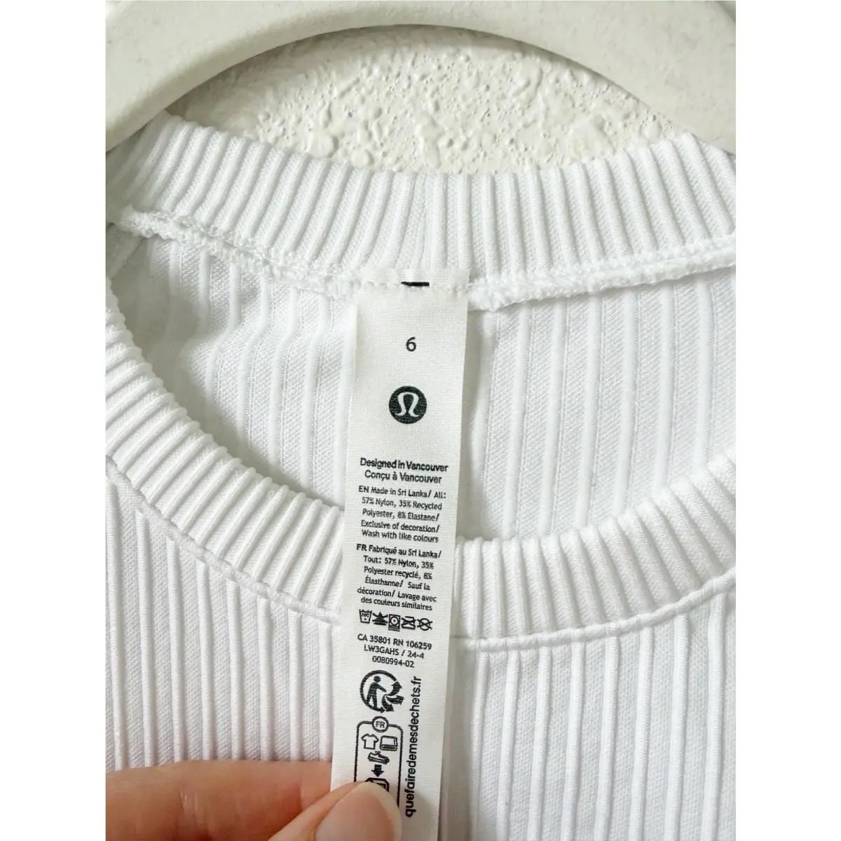 Lululemon clothing - Lululemon Rest Less - Rest Less - White 1