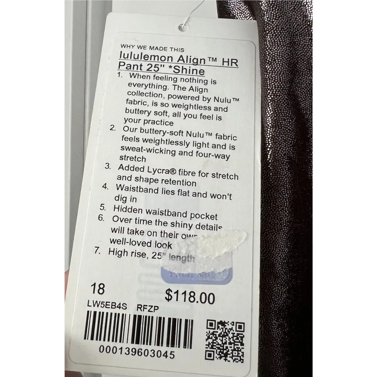 Lululemon clothing - Brown 3
