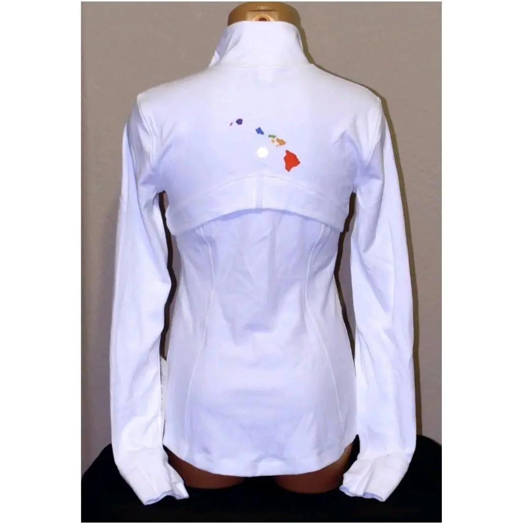 Lululemon Define Jacket Nulu Rainbow Hawaii Islands - Size 12