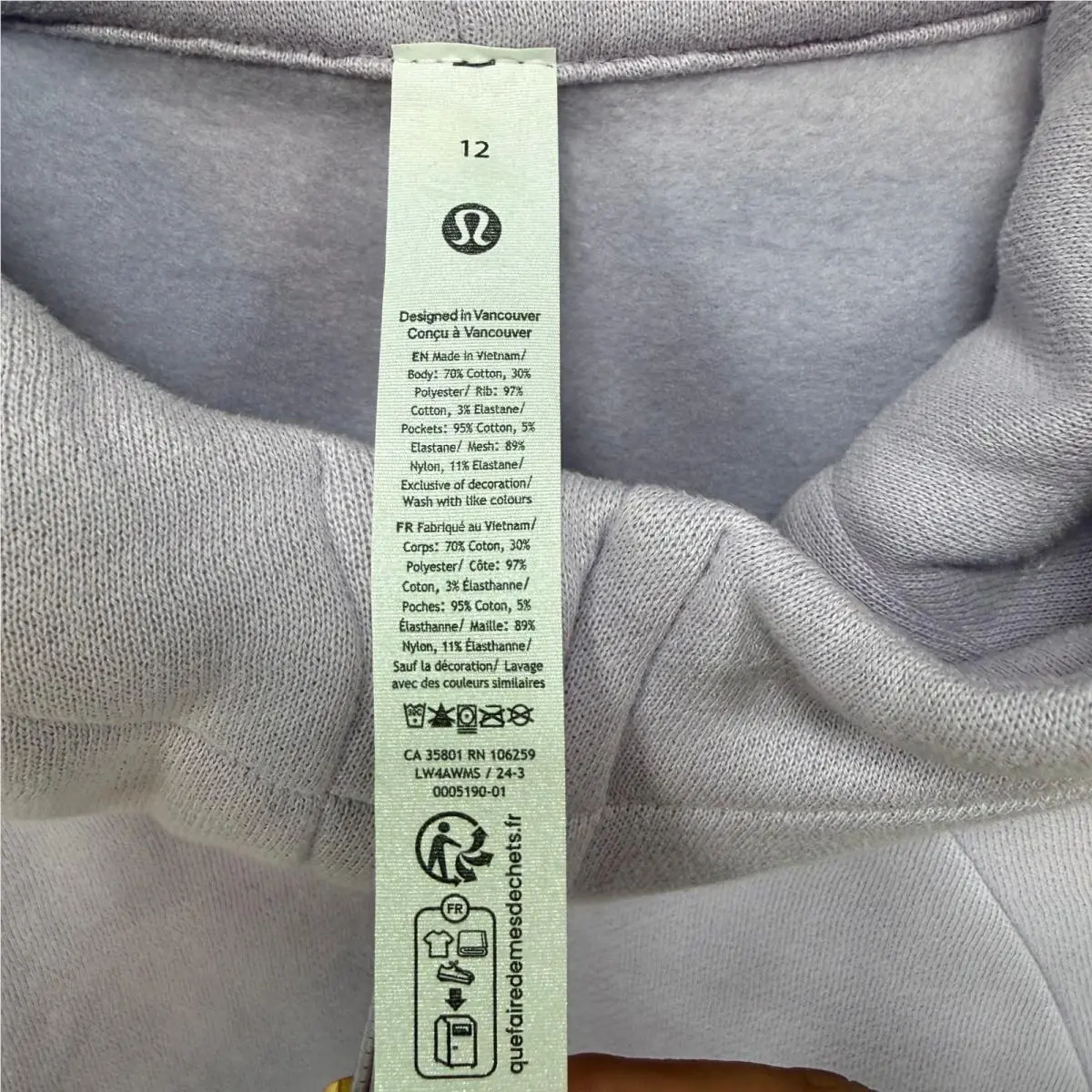 Lululemon clothing - Purple 5