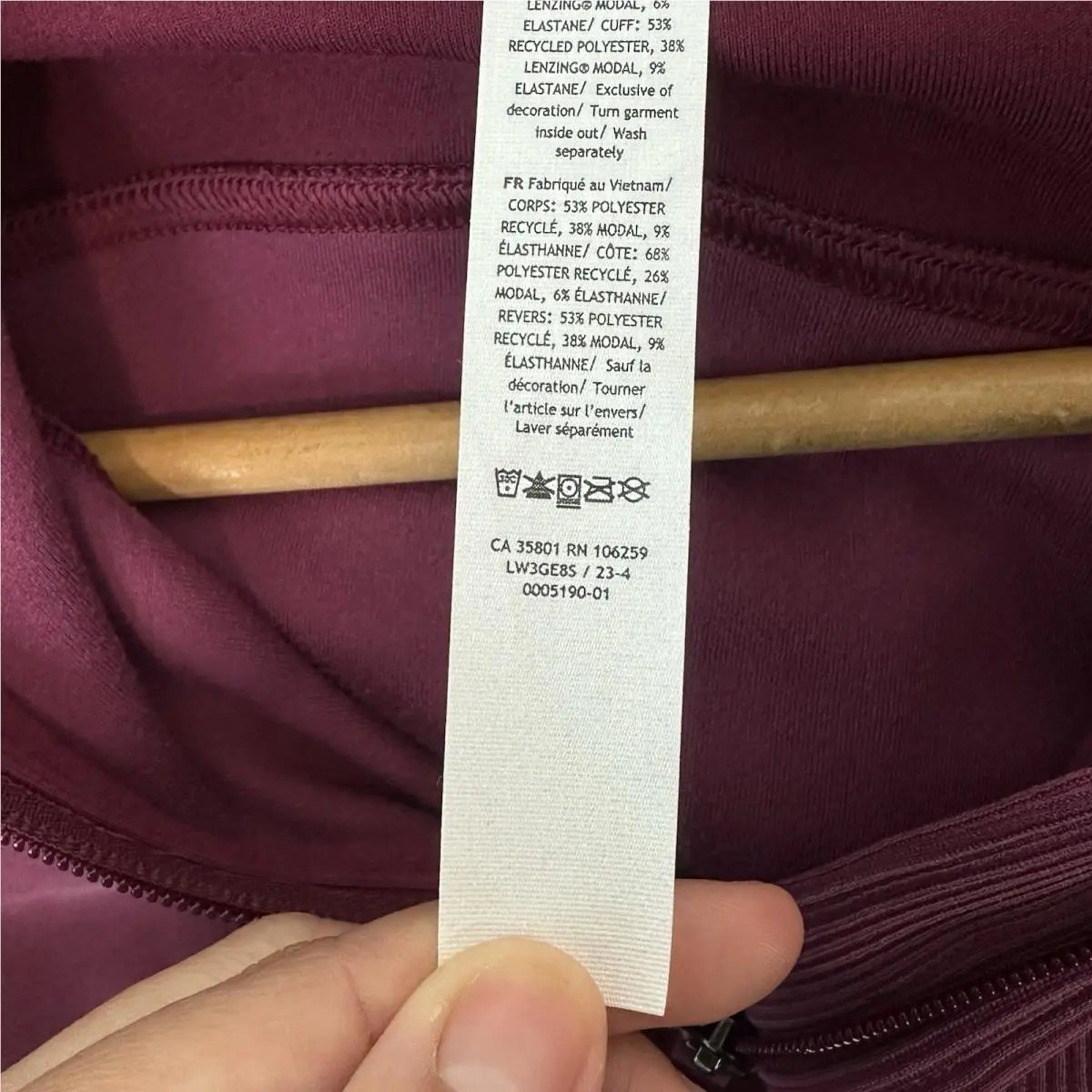 Lululemon clothing - Deep Deluxe 9