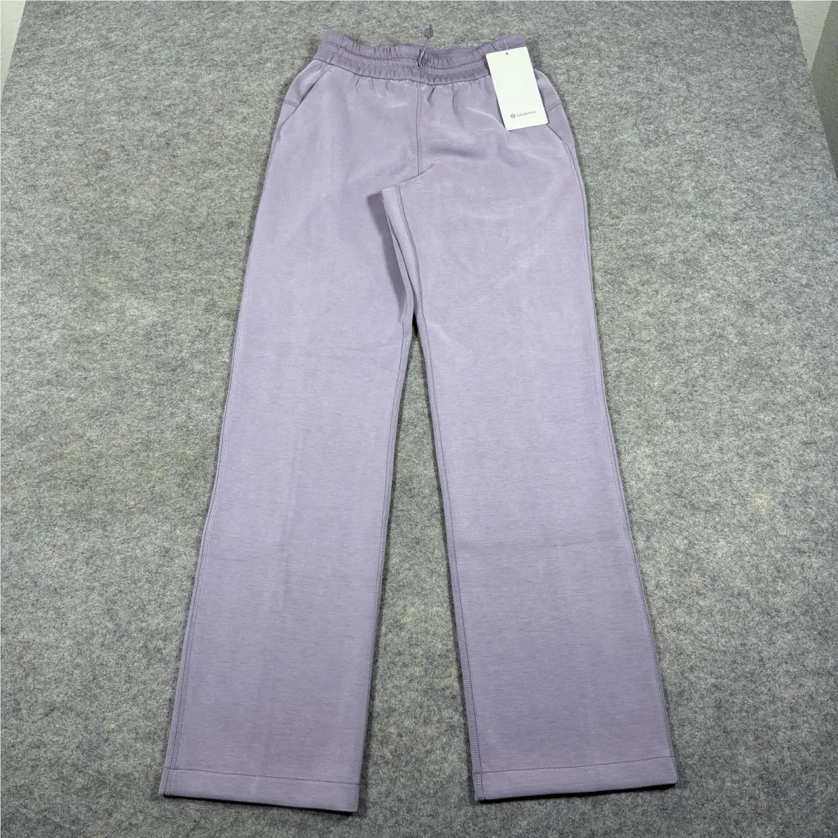 Lululemon Softstreme HR Elastic Waist Pant Women`s Sz 4 Actual 26x31.5 Purple