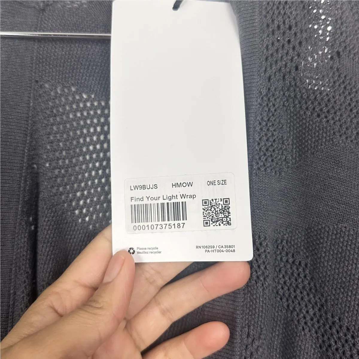 Lululemon clothing - Gray 9