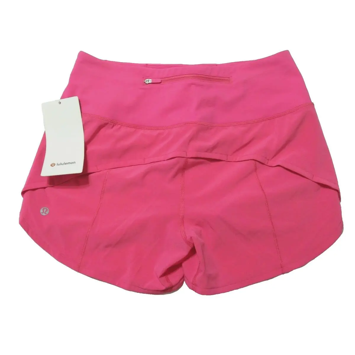 Lululemon Speed Up HR Short 4 Lined - Sonic Pink - Size 6 Tall