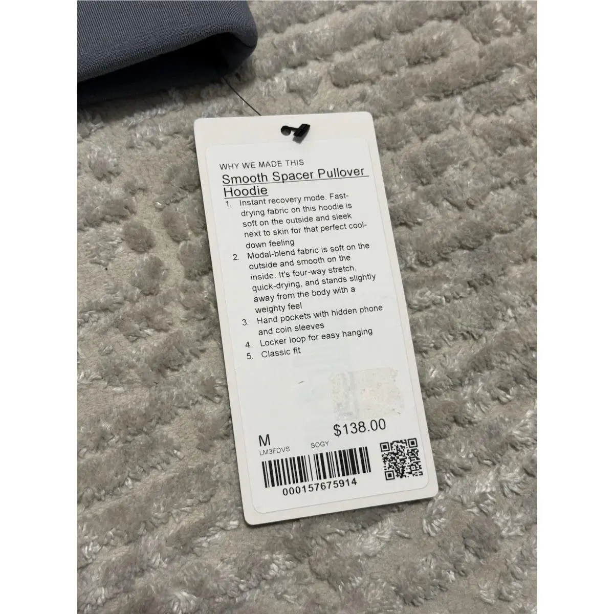 Lululemon clothing - Gray 2