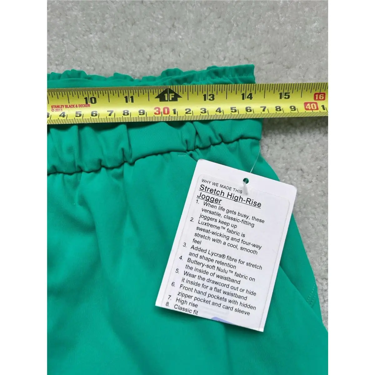 Lululemon clothing - Green 2
