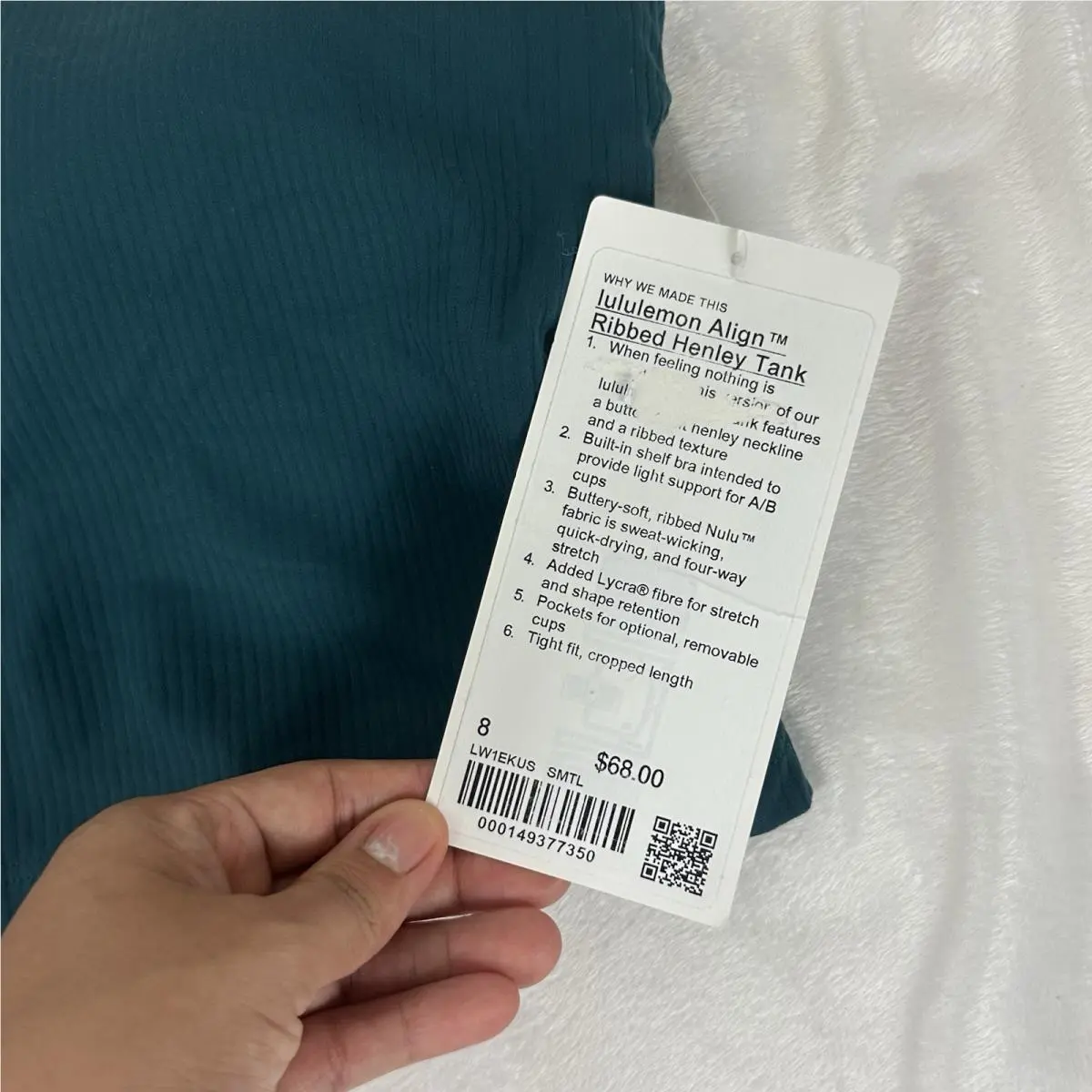 Lululemon clothing - Lululemon Align - Align - storm teal 2
