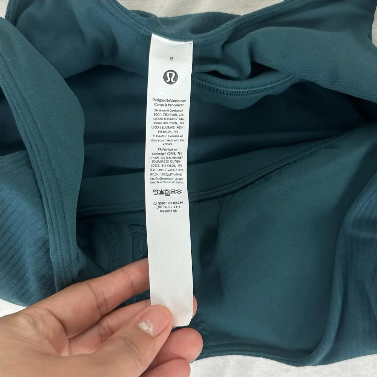 Lululemon clothing - Lululemon Align - Align - storm teal 3