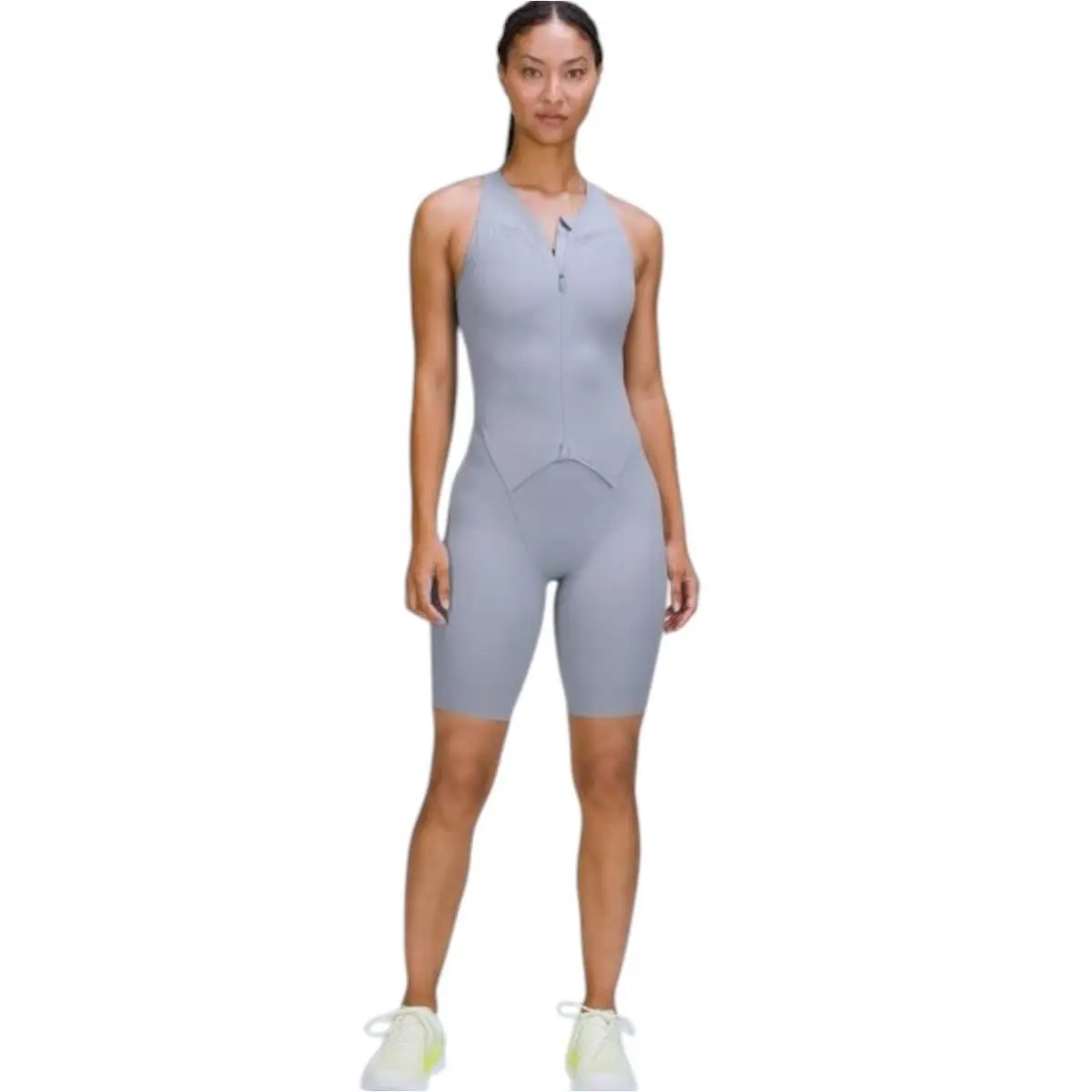 Lululemon Senseknit Running One-piece Size 2 in Rhino Gray