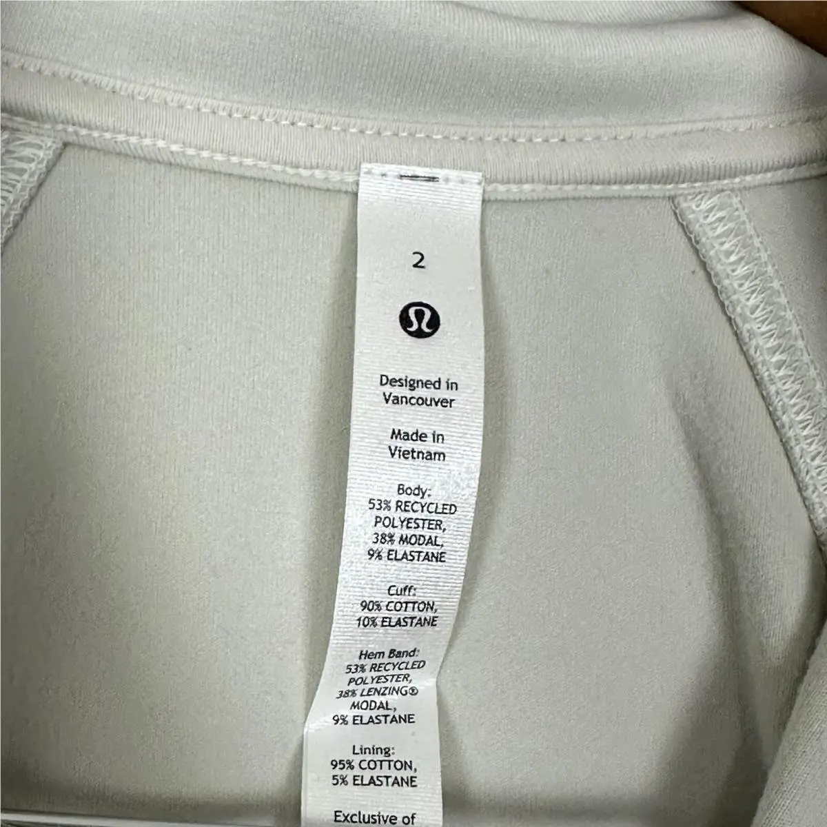Lululemon clothing - Ivory 6