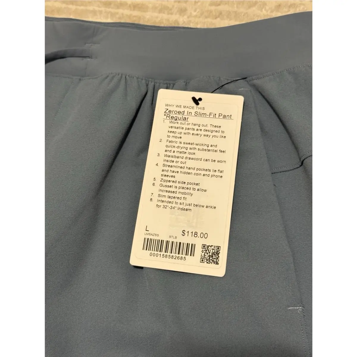 Lululemon clothing - Blue 4