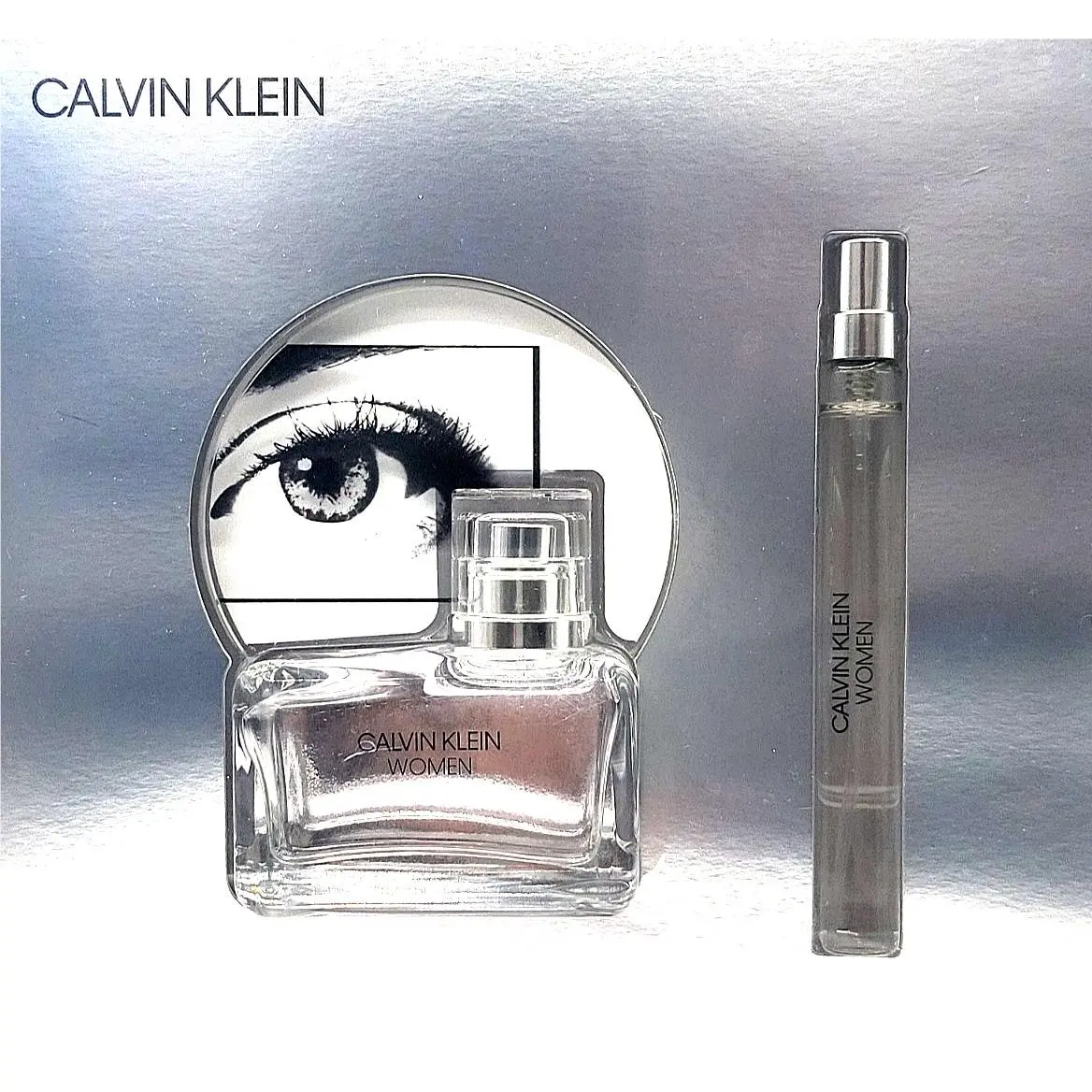 Women by Calvin Klein 1.7 oz + 0.33 oz Spray Eau de Parfum 2pc Set